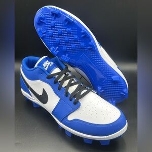 Air Jordan 1 Retro MCS Low Game Royal CJ8524-411 Size 16 NWOB Baseball Wings
